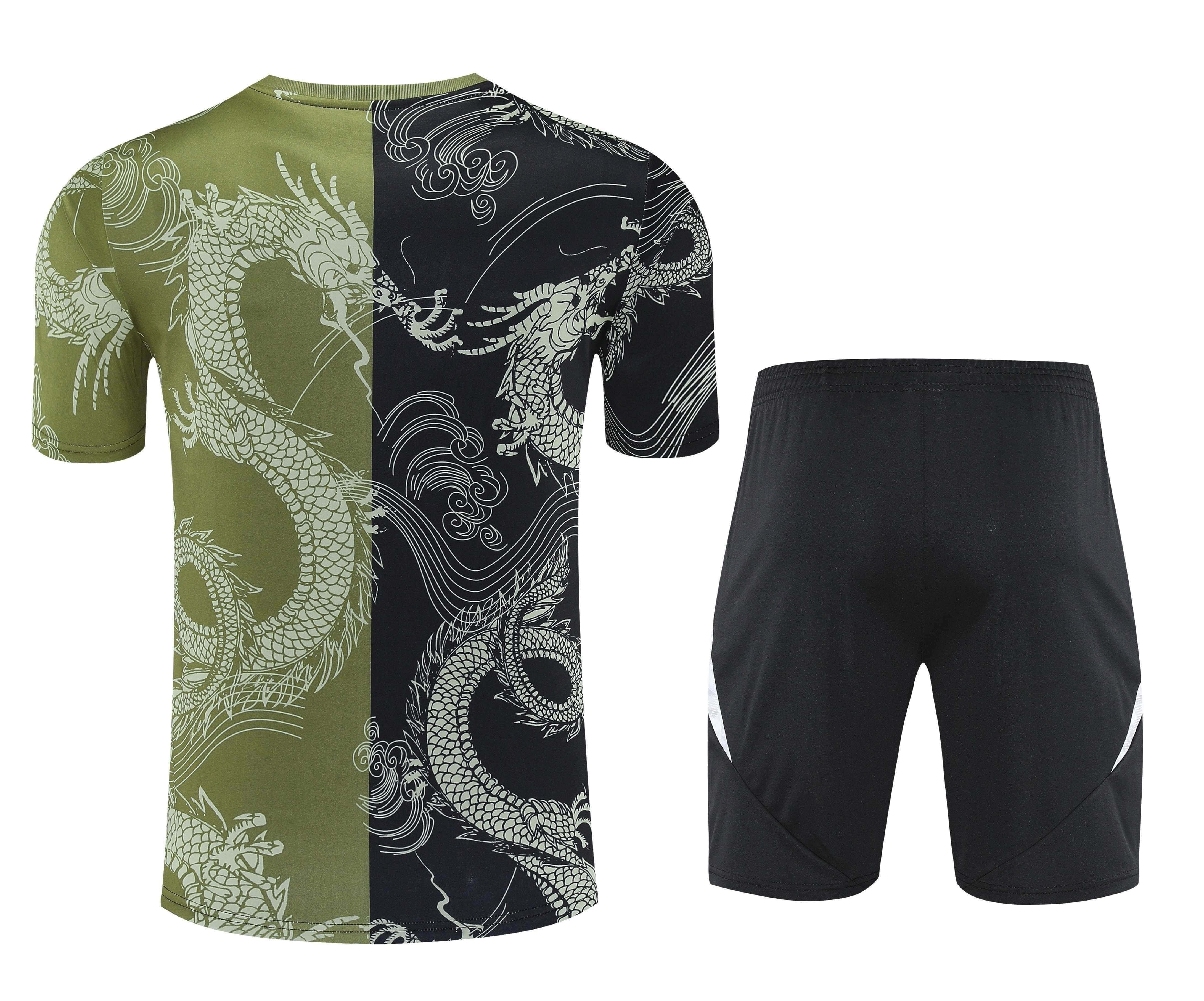 2526 season Real Madrid CF Training clothes suit Short sleeve Fan version