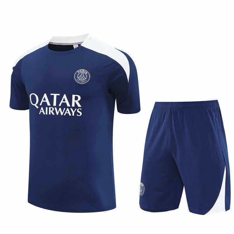 2526 season Paris Saint-Germain F.C. Training clothes suit Short sleeve Fan version