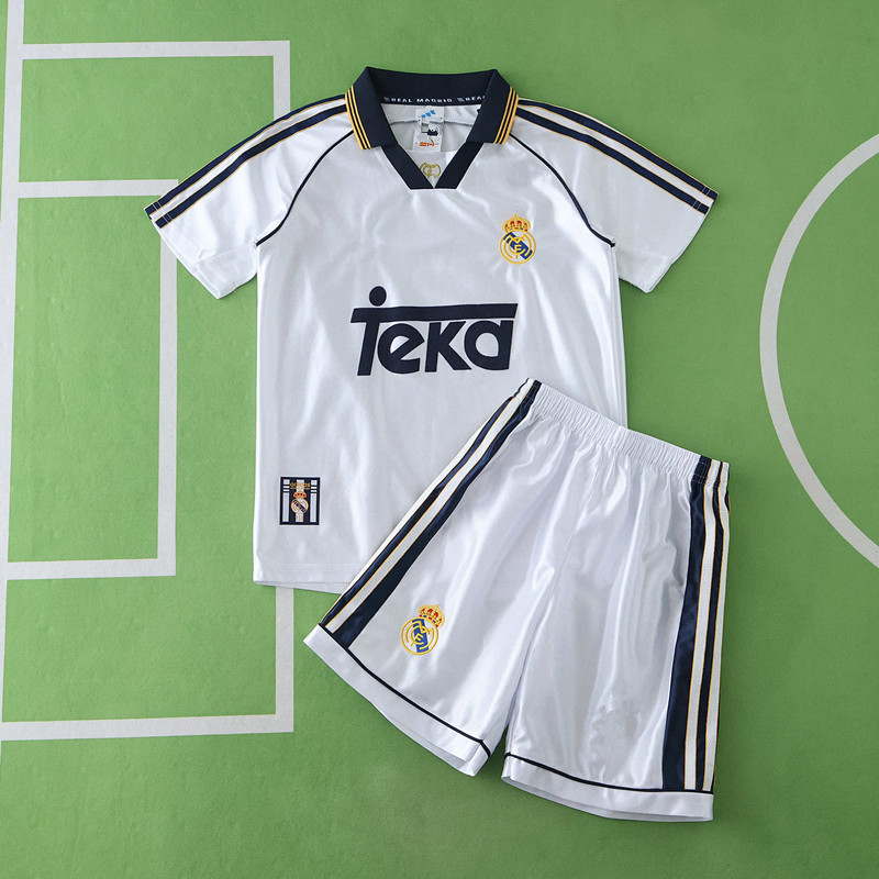 9900 Real Madrido CF home retro Kids kit
