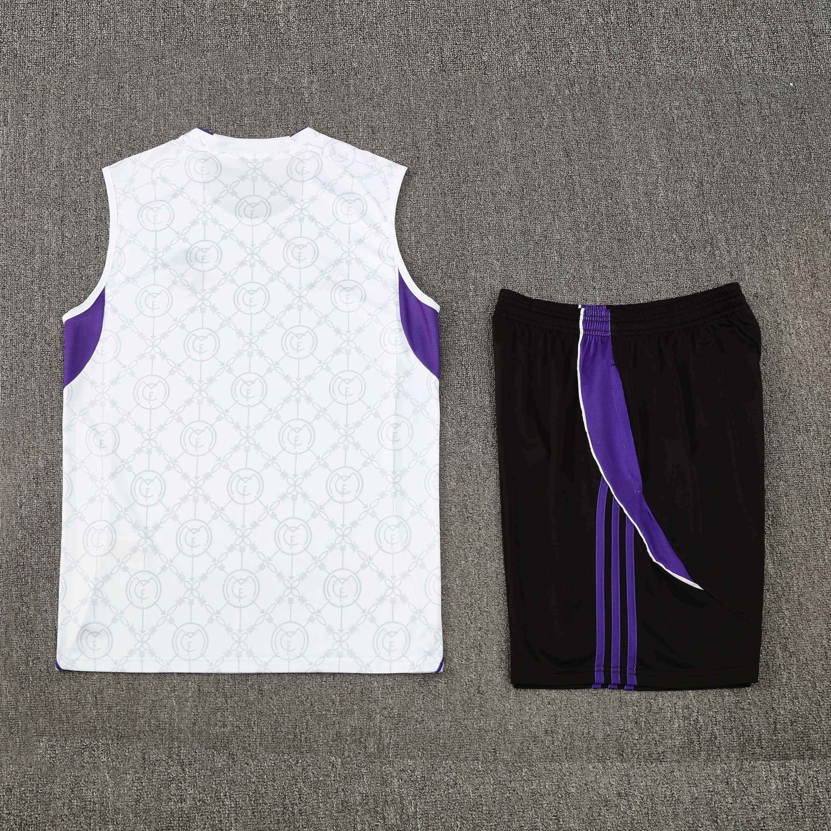 2526 season Real Madrid CF Training clothes suit vest Fan version