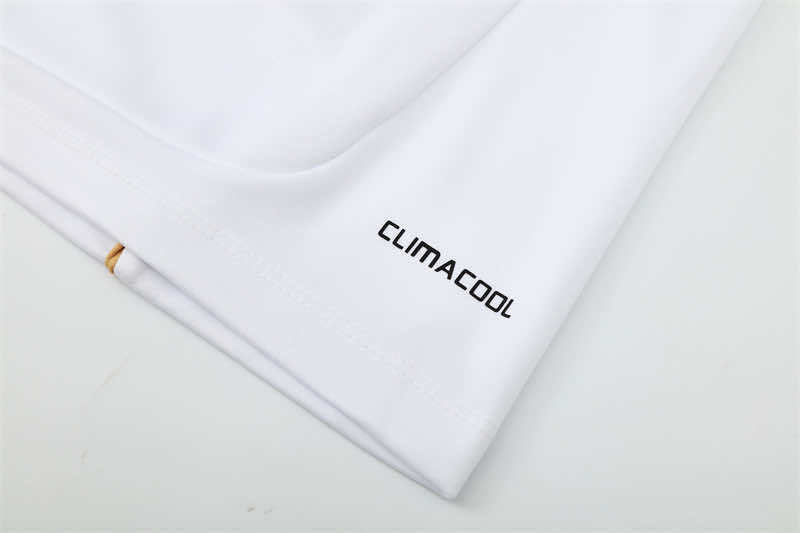 1112 season Real Madrid CF white Half pull training suit