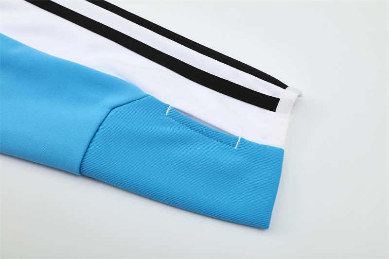 1213 season Real Madrid CF white Half pull training suit