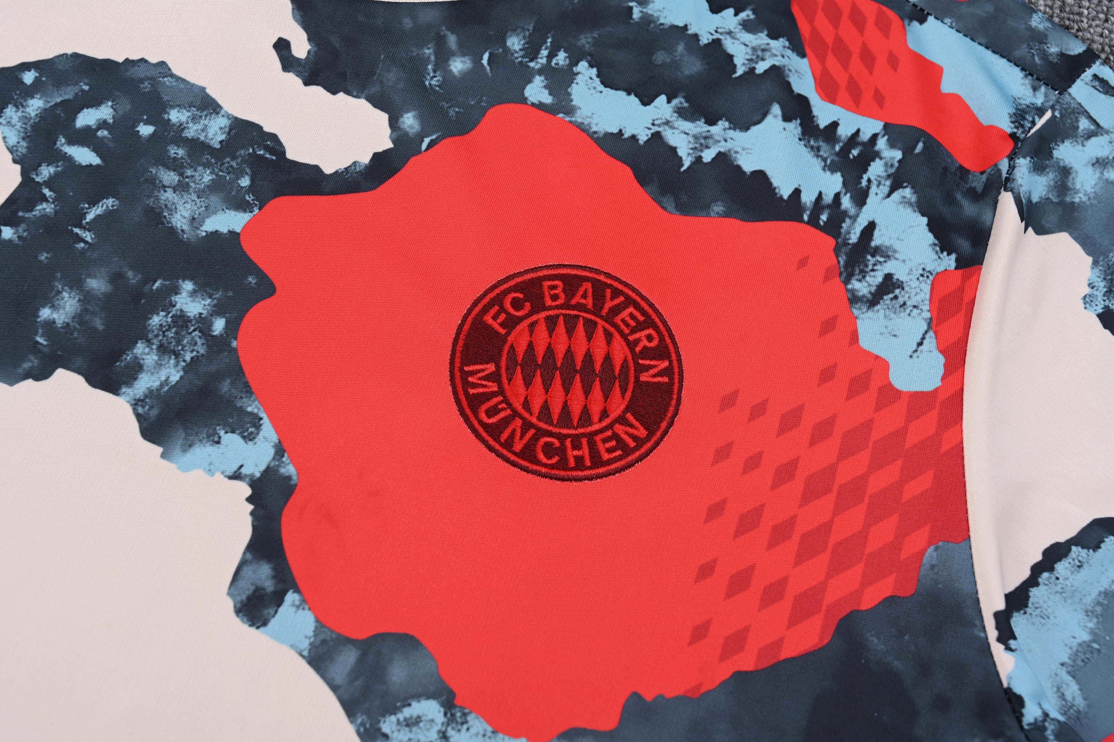 2526 season Fußball-Club Bayern München Training clothes suit Short sleeve Fan version