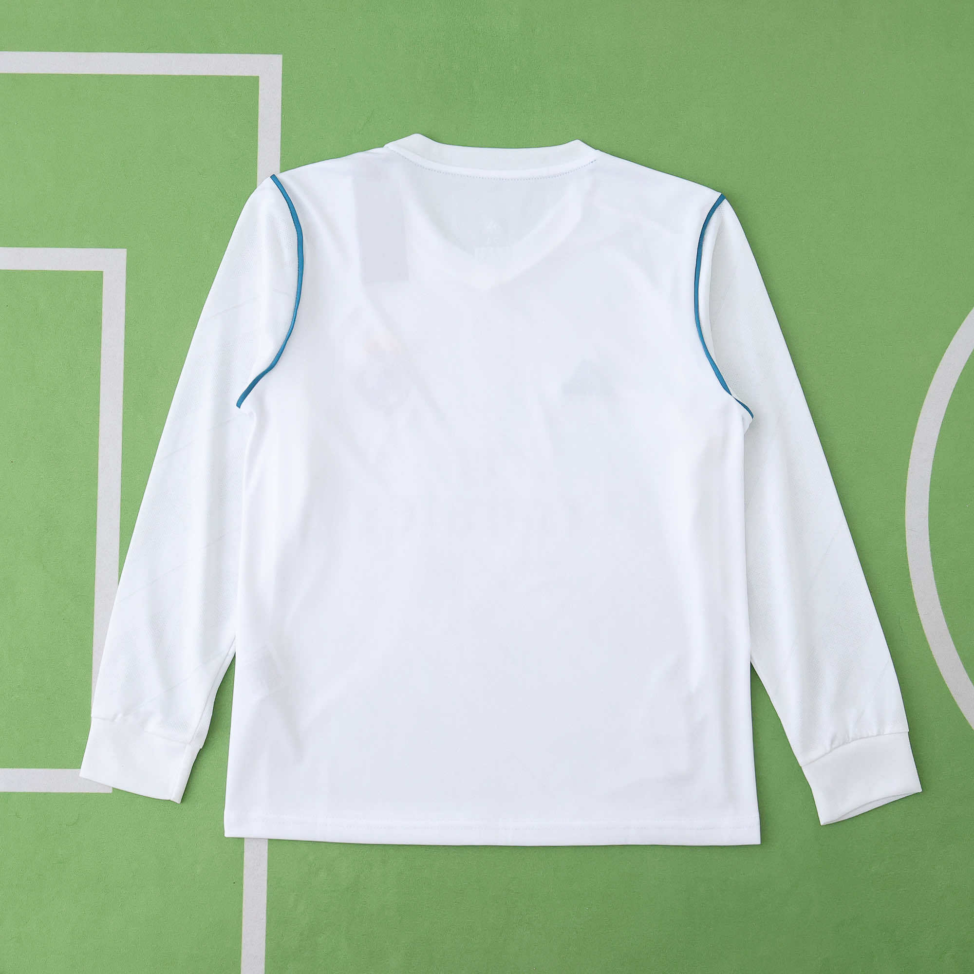 1718 season Real Madrid CF home Long sleeve Kids kit