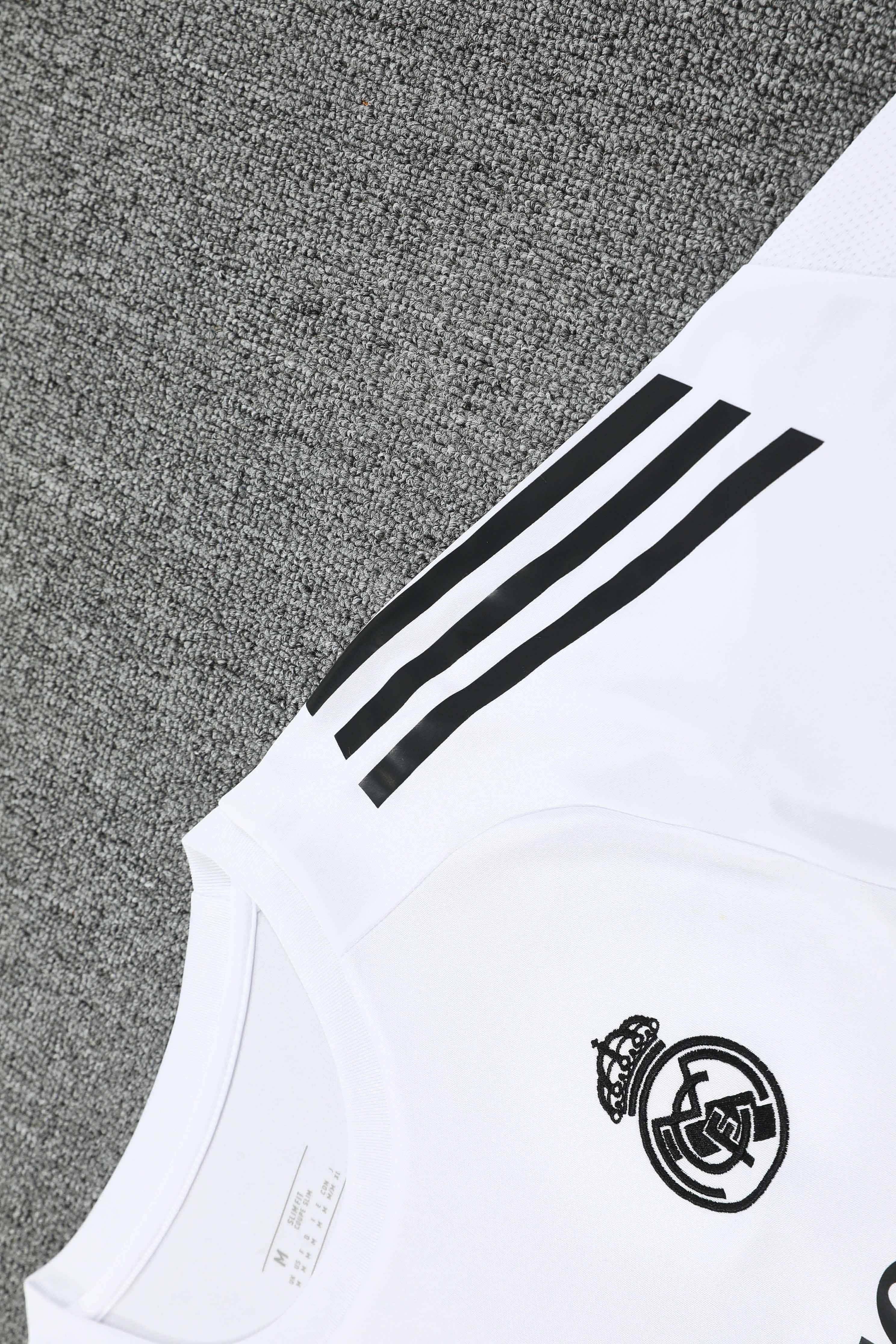 2526 season Real Madrid CF Training clothes suit Short sleeve Fan version