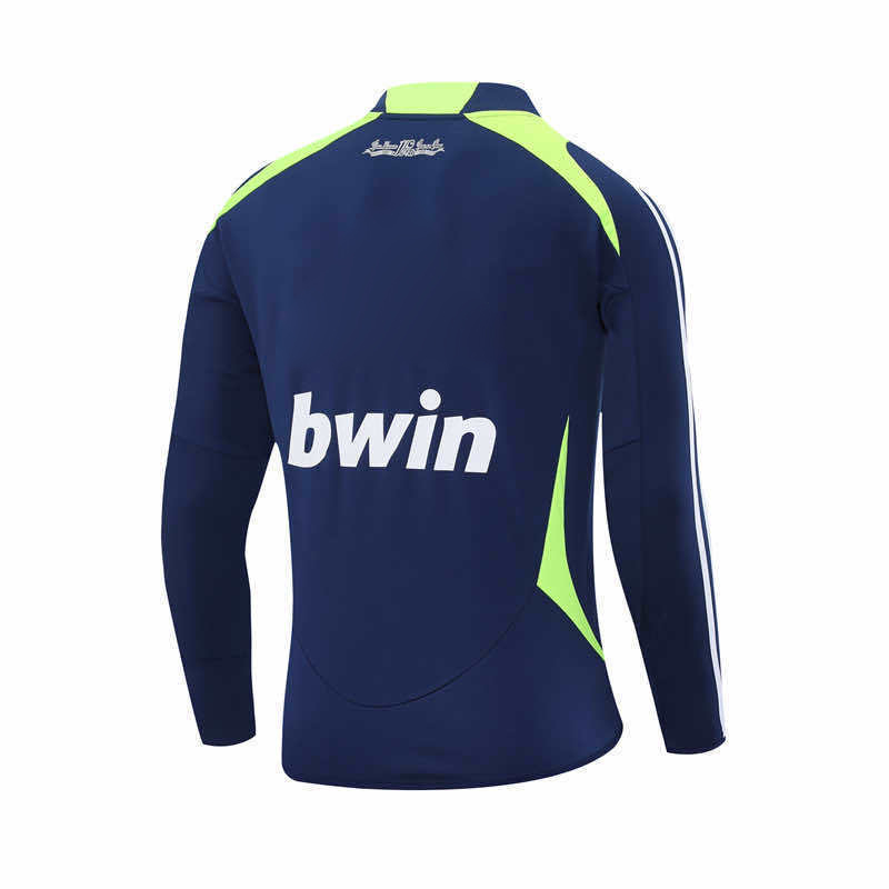 1213 season Real Madrid CF royal blue Half pull training suit