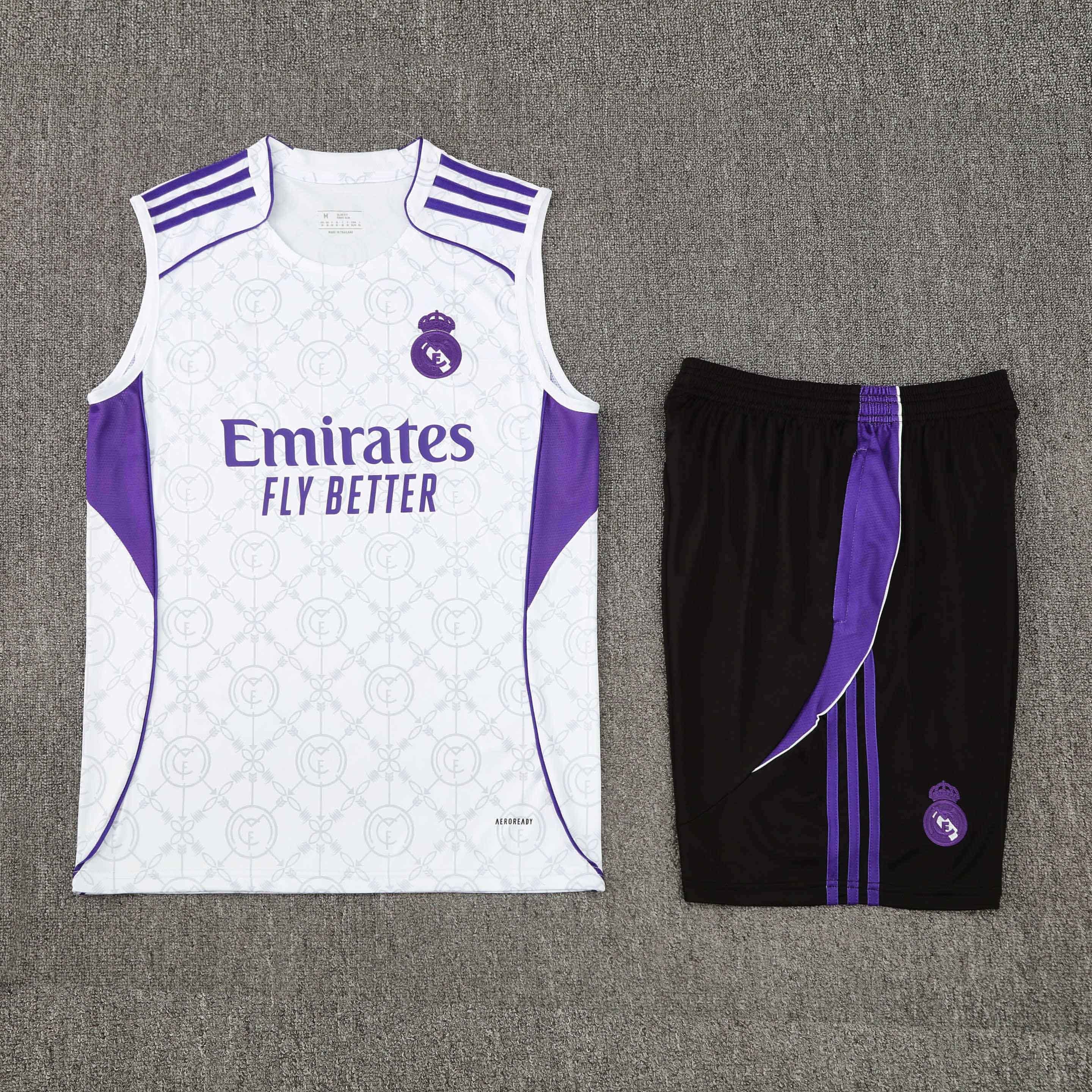 2526 season Real Madrid CF Training clothes suit vest Fan version