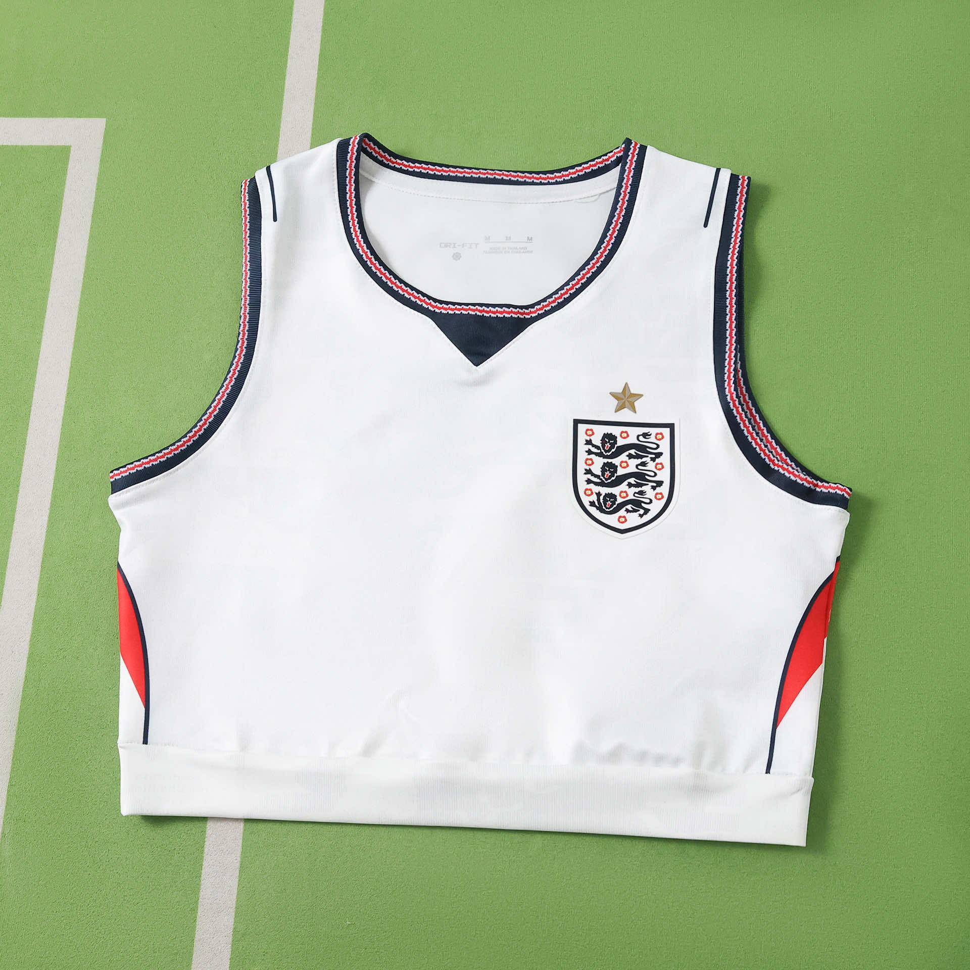 2026 FIFA World Cup England home Cropped Jersey vest