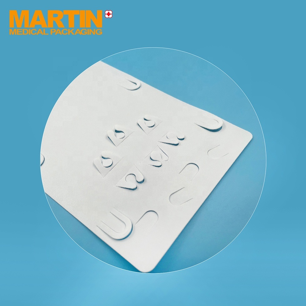 Customized HDPE Cards Medical Mounting Cards  Cards for Catheters Medical Packaging