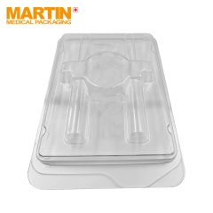 Clear PET Clamshell Custom Design Thermoforming Tray Plastic Packaging for Cosmetic and Medical Product