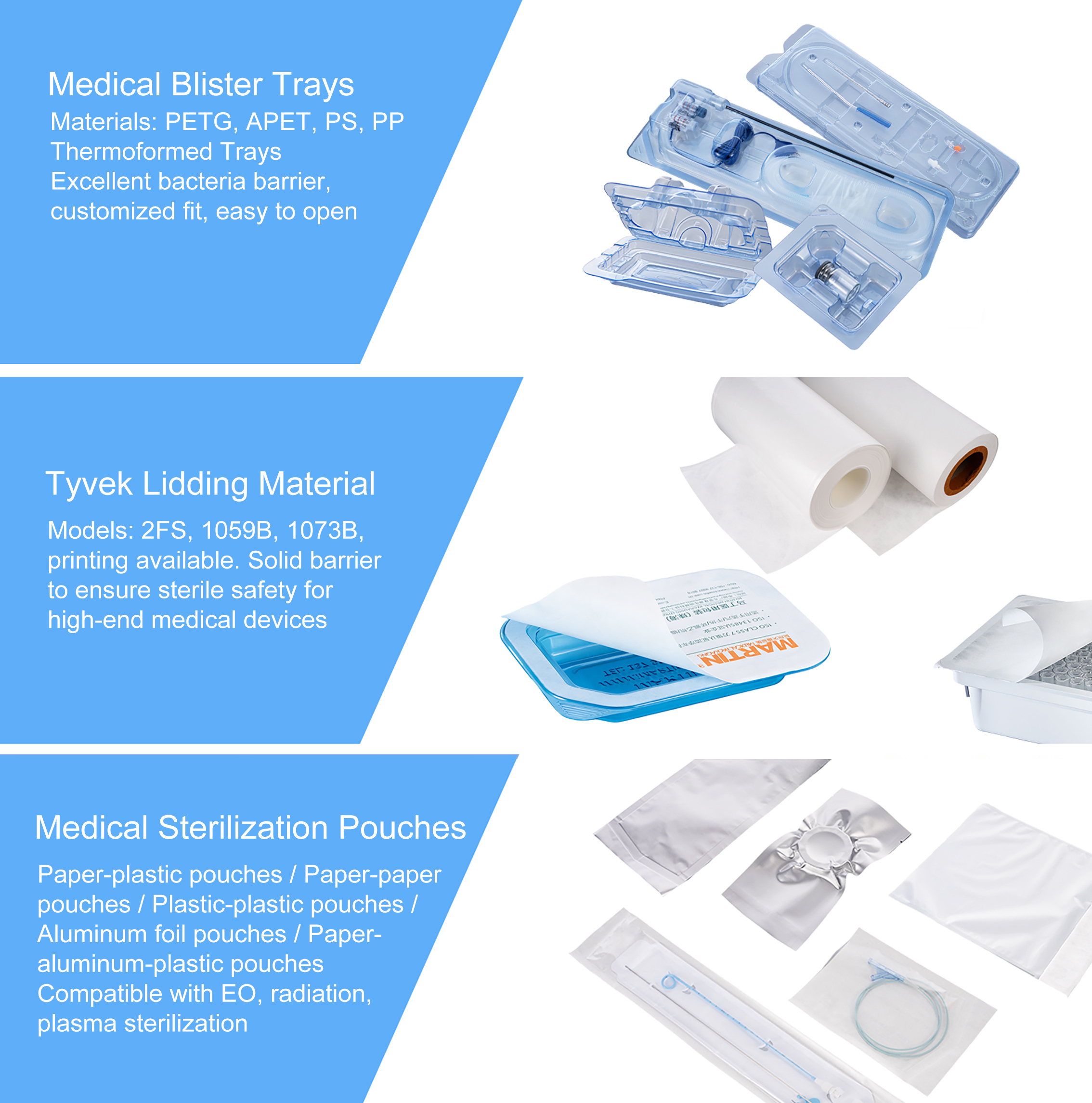 Fusion Coated Tyvek Lids Custom Printing Colored Tyvek Paper Superior Microbial Protection Medical Grade Water Tear Resistant
