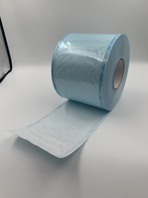 Sterilization Pouch Roll, Medical Paper Film Roll for EO & Steam Sterilization