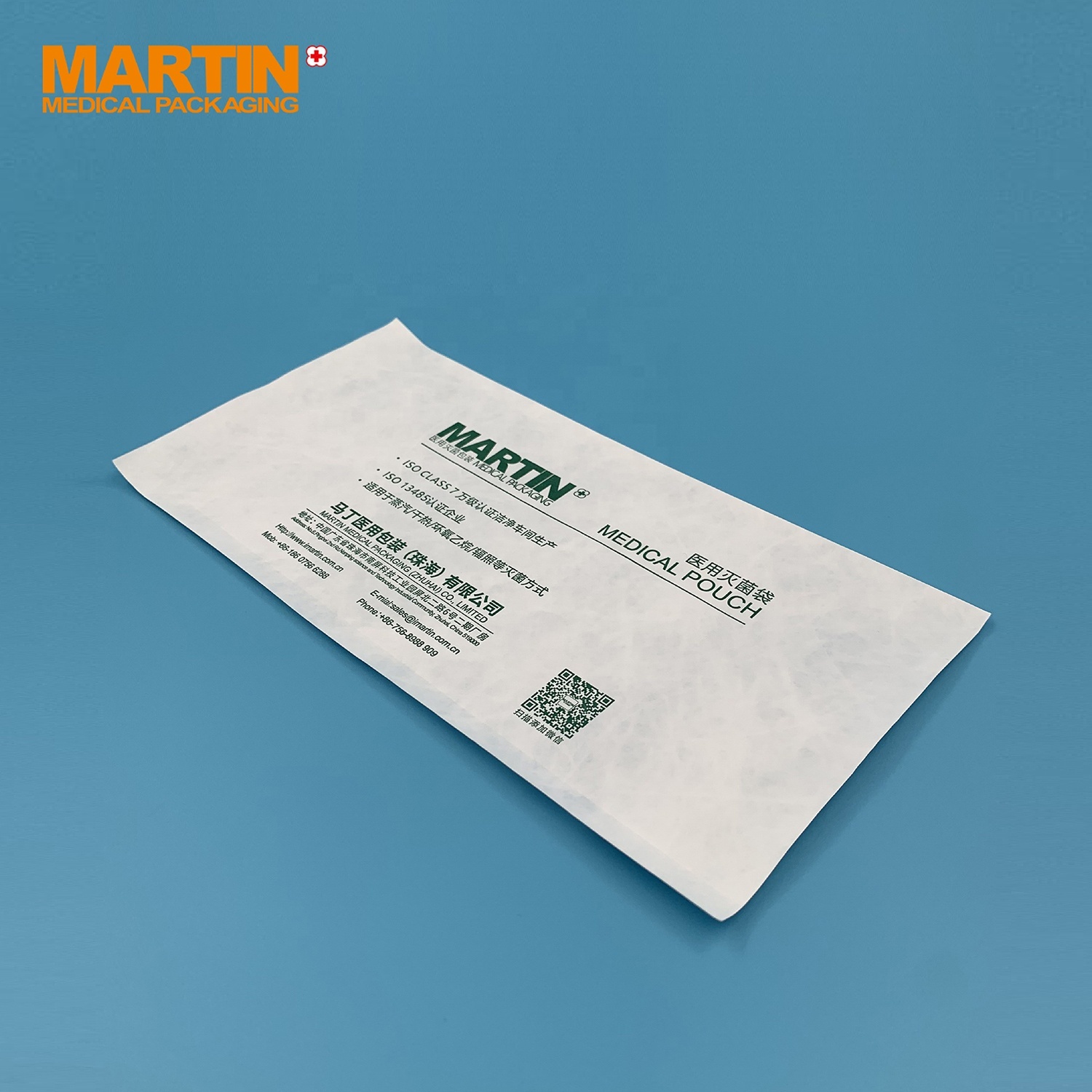 One-Stop Sourcing Sterilization Pouch Sterile Barrier Solution ETO Sterilization Pouches for Medical Packaging