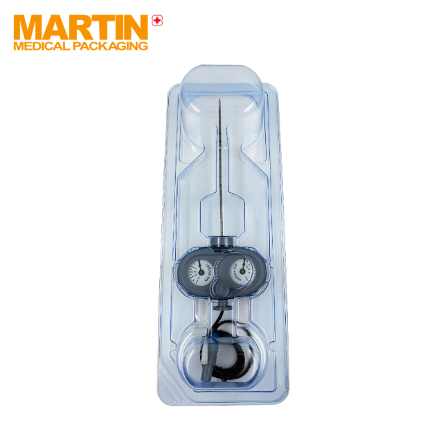 Stylish Tray Plastic Containers With Lids Blue Clamshell Packaging China Medication Blister Packaging