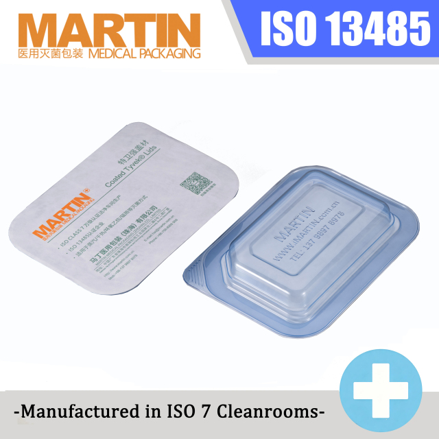 Medical Tyvek Lidstock ISO 13485 Certified Customizable Sizes Peelable Coating 4-Color Printing