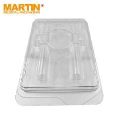Clear PET Clamshell Custom Design Thermoforming Tray Plastic Packaging for Cosmetic and Medical Product