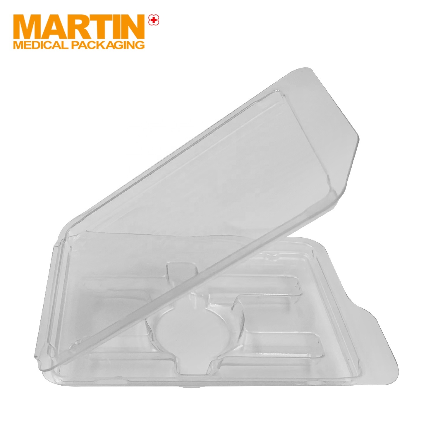 Clear PET Clamshell Custom Design Thermoforming Tray Plastic Packaging for Cosmetic and Medical Product