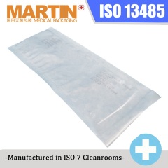 ISO Class 7 Cleanroom Produced CE/ISO13485 Certified EO Sterilized Tyvek Sterilization Pouches Customized Medical Packaging