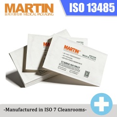 Customized Medical Tyvek Flat Sterilization Pouch for Dental/Clinic Use ISO 13485 Certified ETO/Gamma Radiation Sterilized Heat