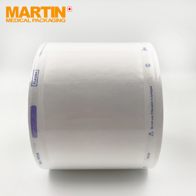 Custom Sterilization Pouch Roll (Tyvek/PET Laminate) Sterile for Packaging for Dental/Clinic Use ISO 13485 Certified