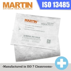 Sterile for Tyvek Heat Seal Pouch Custom Flat Sterilization Pouch for Medical Use ISO 13485 Certified Radiation Sterilized