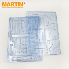 Customized Plastic Tray Sterile Packaging Tray Vacuum Formed Tray for Medical Instrument