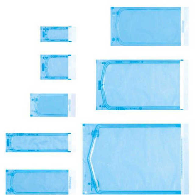 Medical Consumable Self Seal Autoclave Sterilization Pouch Flat Reel Heat Sealer Operation ISO 13485 Certified Tyvek Material