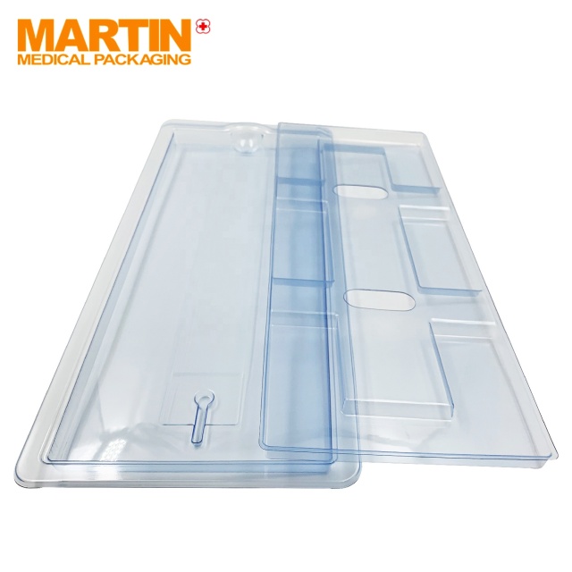 Custom Blister Pack PETG Medical Grade Plastic Packaging Medical Device Tray Plastic Tray With Lid