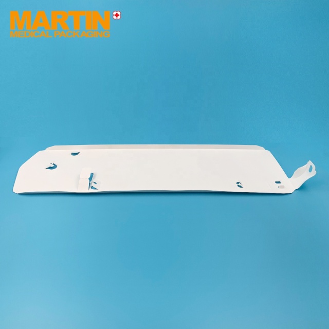 Backer Card Packaging Medical Device Backer Board HDPE Mounting Cards Insert Cards