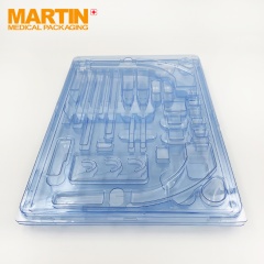 Customized Plastic Tray Sterile Packaging Tray Vacuum Formed Tray for Medical Instrument
