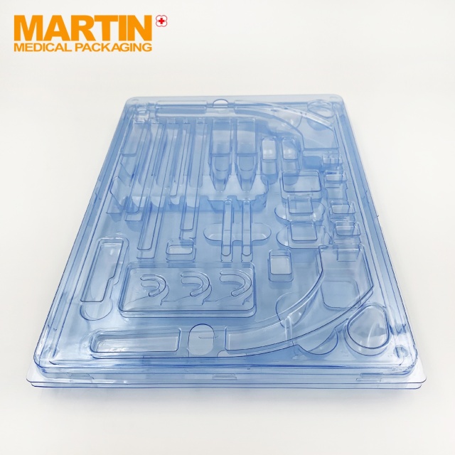 Customized Plastic Tray Sterile Packaging Tray Vacuum Formed Tray for Medical Instrument