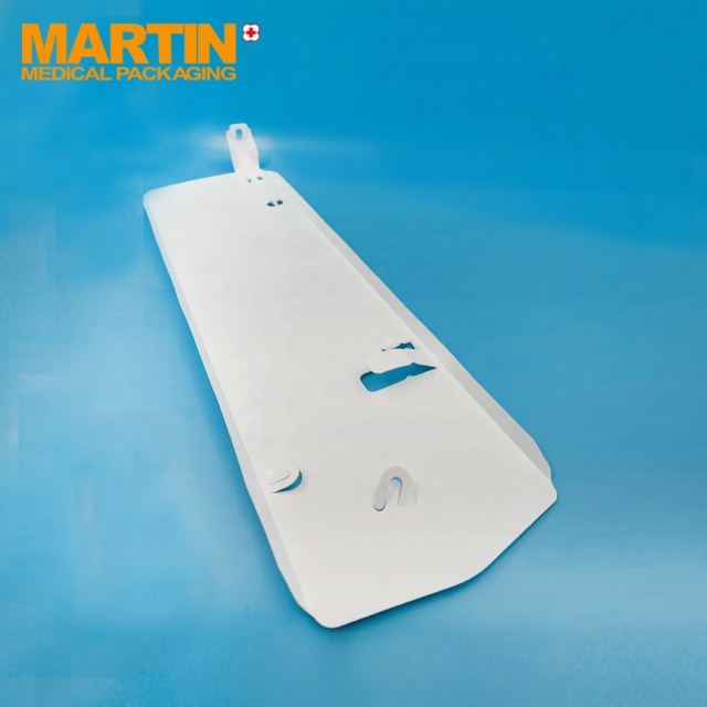 Backer Card Packaging Medical Device Backer Board HDPE Mounting Cards Insert Cards