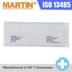 ISO Class 7 Cleanroom Produced CE/ISO13485 Certified EO Sterilized Tyvek Sterilization Pouches Customized Medical Packaging
