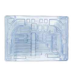 Customized Plastic Tray Sterile Packaging Tray Vacuum Formed Tray for Medical Instrument