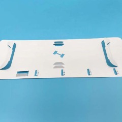 Space Saving  Medical Pouch Die Cut Hdpe Cards for Medical Packaging