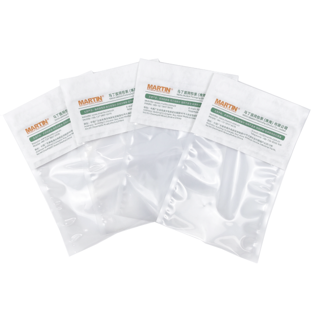 Custom Printed Tyvek Header Pouch Compatible with EO & Gamma Sterilization