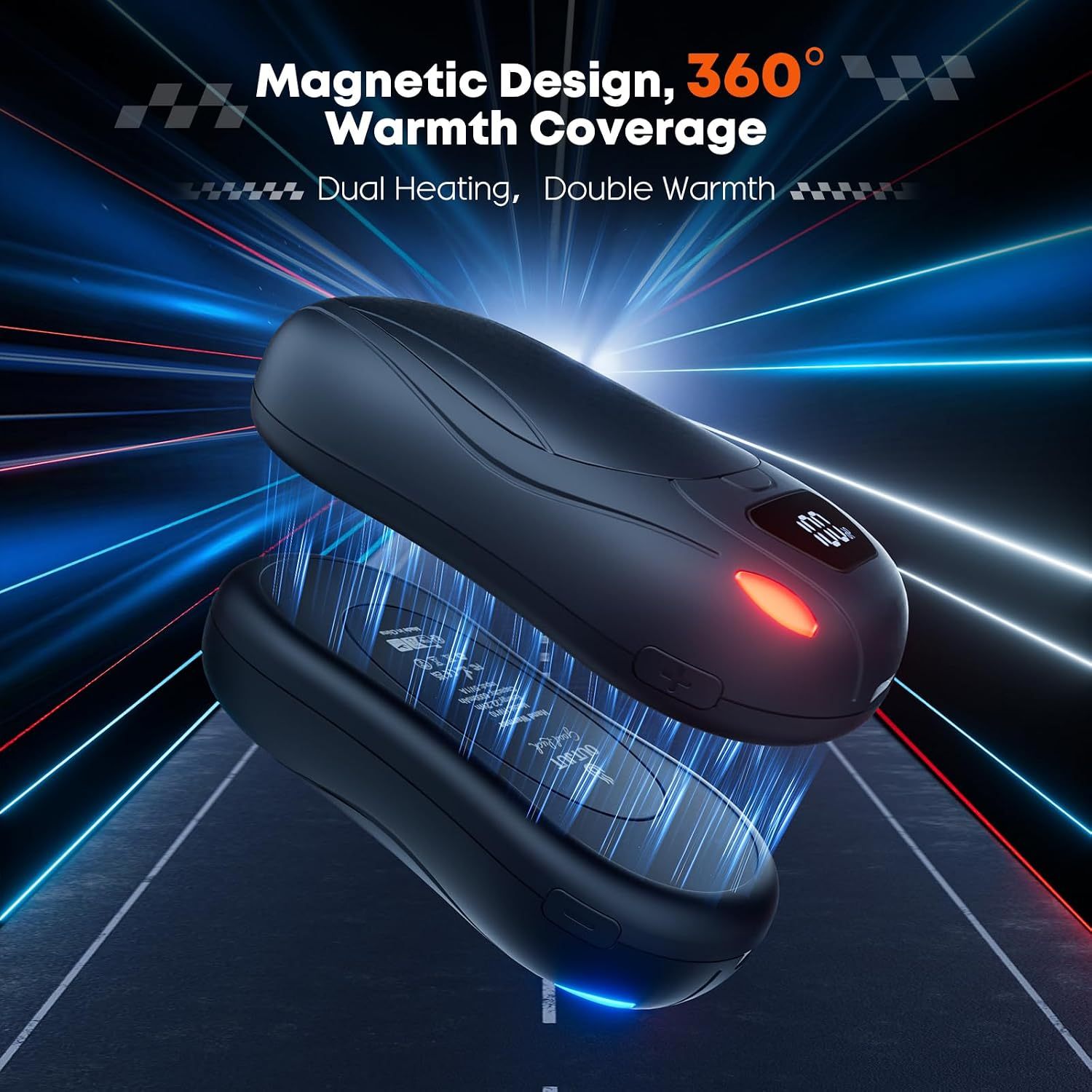 Rechargeable Hand Warmers,2 Pack 120000mAh Electric Pocket Warmer