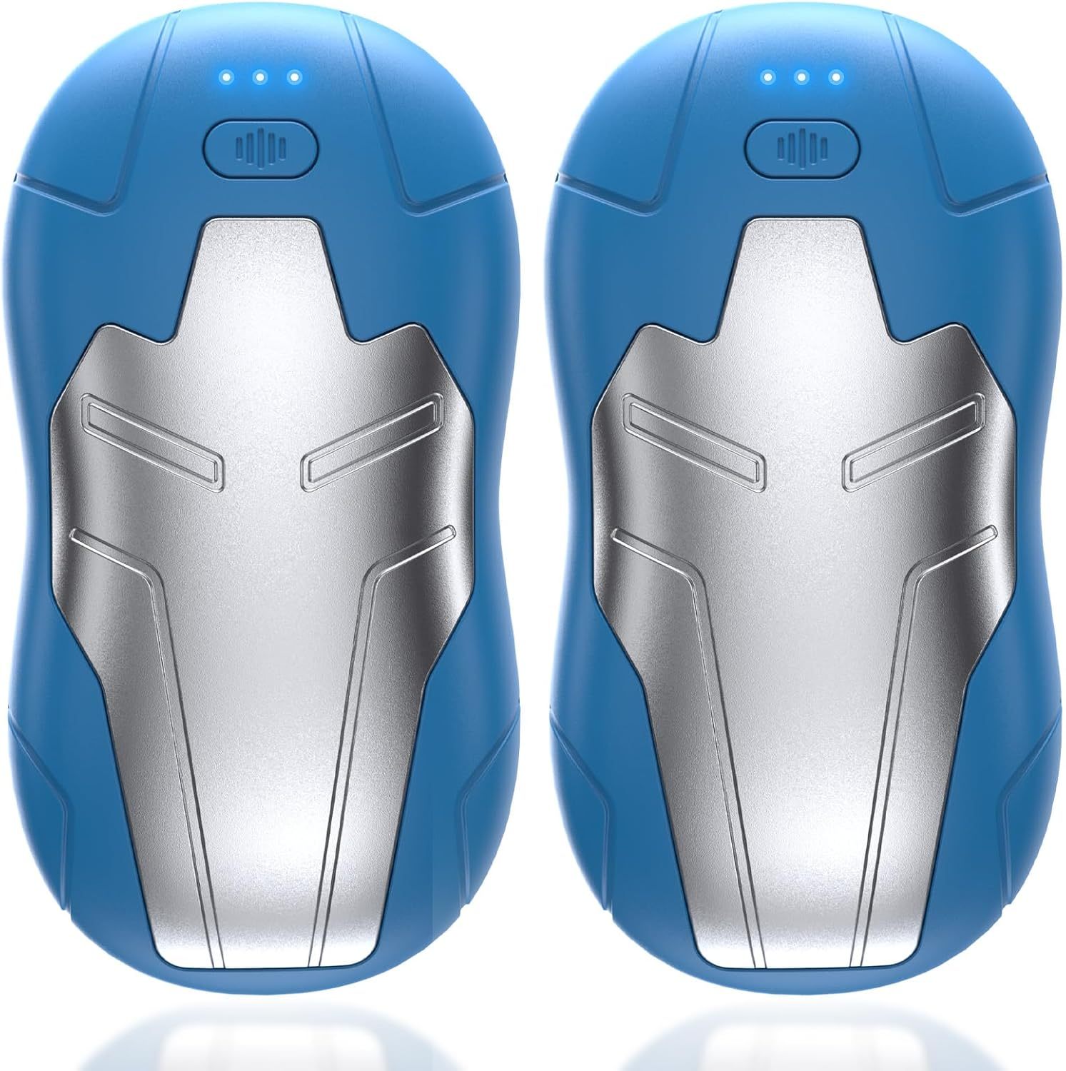 10000mAh Rechargeable Hand Warmer, Double-Sided Magnetic | Magnetic Dual Hand Warmers, fast double-sided heating. Fits gloves & pockets, ideal for commute, hiking, winter use & gifts