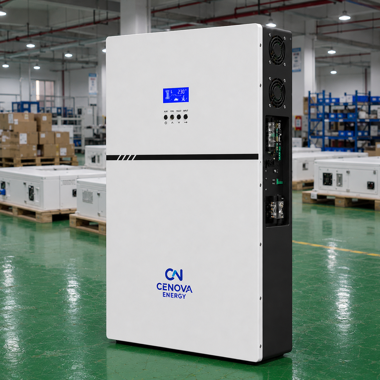 10.24kWh Wall-Mounted All-in-One Home Energy Storage System,CENOVA ENERGY,10.24kWh Wall-Mounted All-in-One Home Energy Storage System
