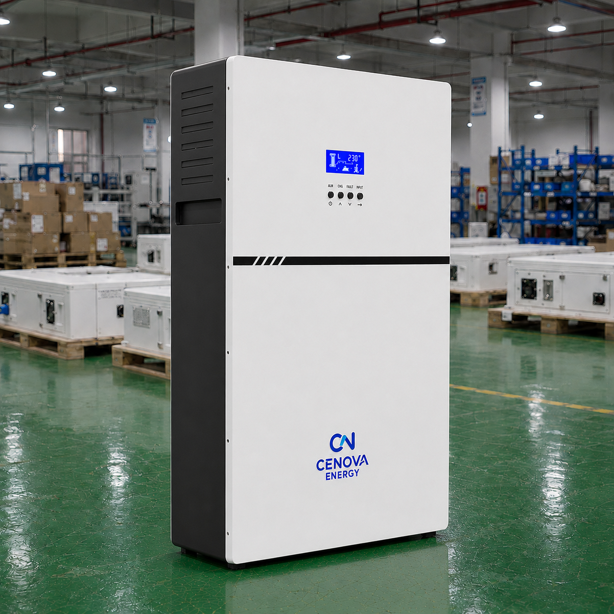 10.24kWh Wall-Mounted All-in-One Home Energy Storage System,CENOVA ENERGY,10.24kWh Wall-Mounted All-in-One Home Energy Storage System