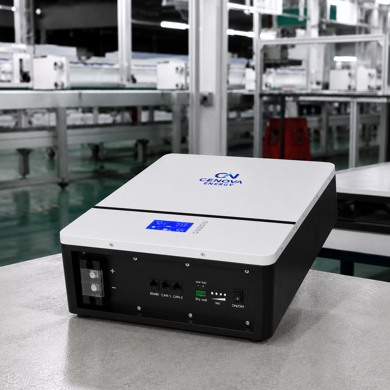 10.24kWh Wall-Mounted LiFePO4 Battery System,CENOVA ENERGY,10.24kWh Wall-Mounted LiFePO4 Battery System