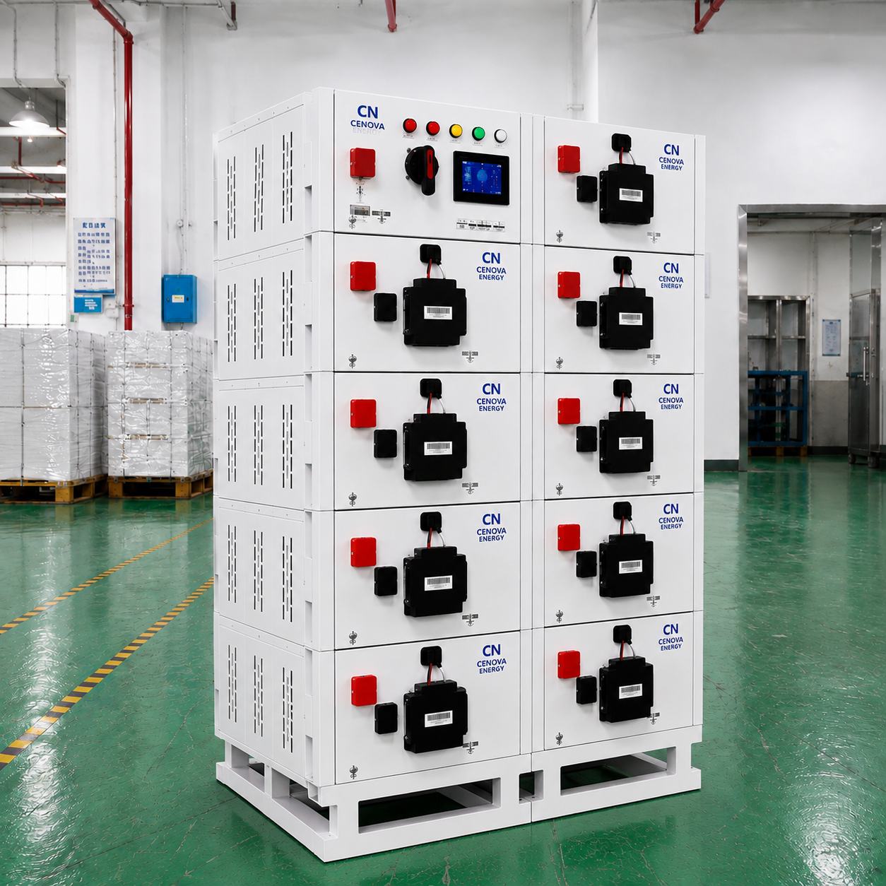 16kWh Stackable LiFePO4 Battery System,CENOVA ENERGY,16kWh Stackable LiFePO4 Battery System