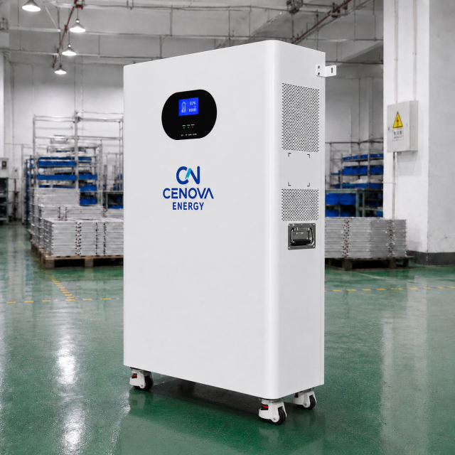 16kWh Wheeled All-in-One Home Energy Storage System,CENOVA ENERGY,16kWh Wheeled All-in-One Home Energy Storage System