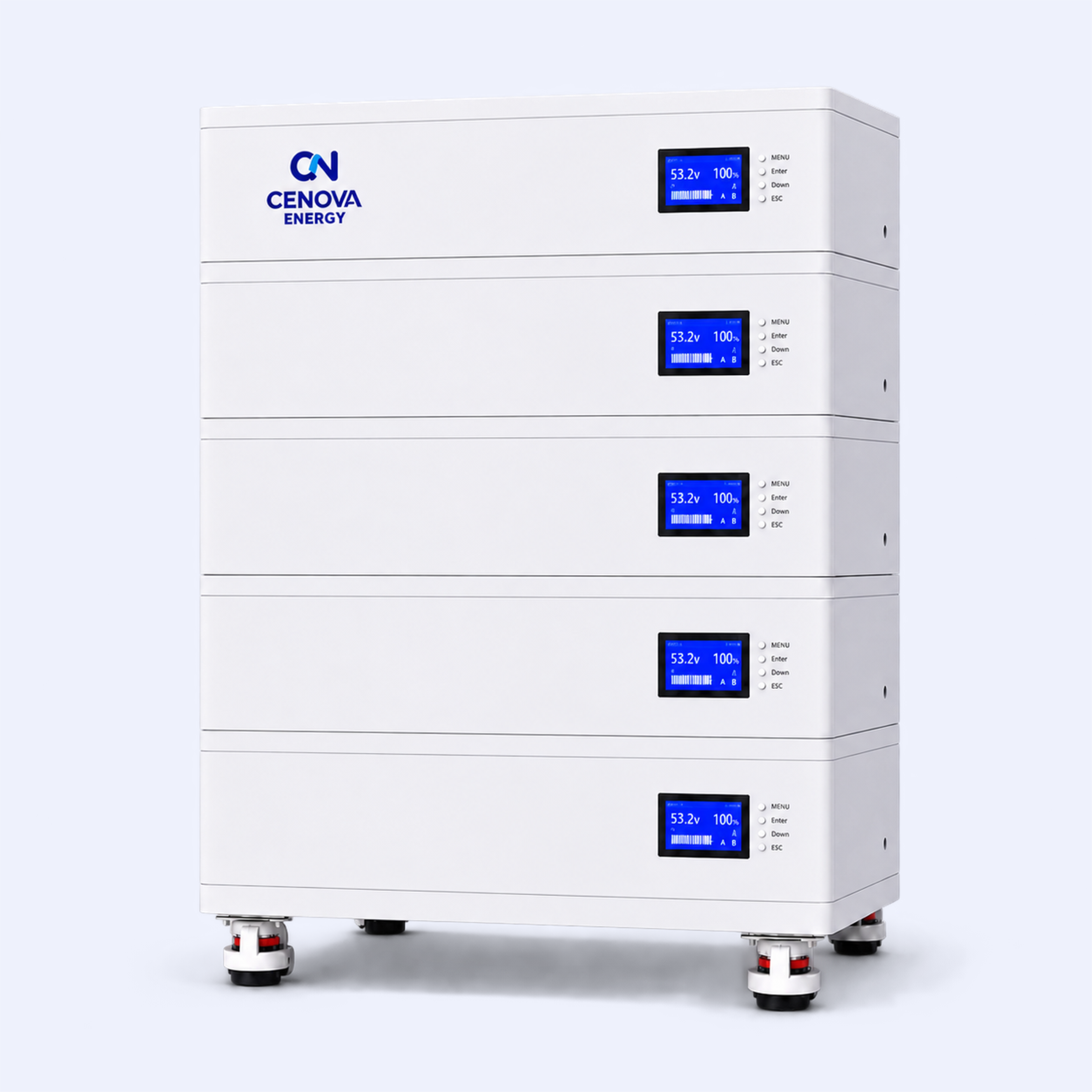 5.12kWh Stackable LiFePO4 Battery System,CENOVA ENERGY,5.12kWh Stackable LiFePO4 Battery System
