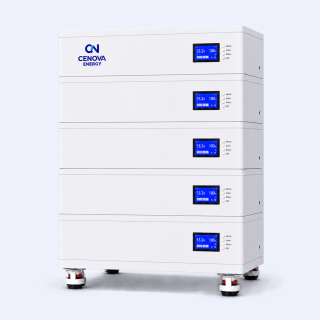 5.12kWh Stackable LiFePO4 Battery System,CENOVA ENERGY,5.12kWh Stackable LiFePO4 Battery System