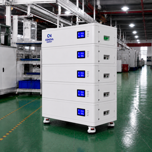 5.12kWh Stackable LiFePO4 Battery System,CENOVA ENERGY,5.12kWh Stackable LiFePO4 Battery System