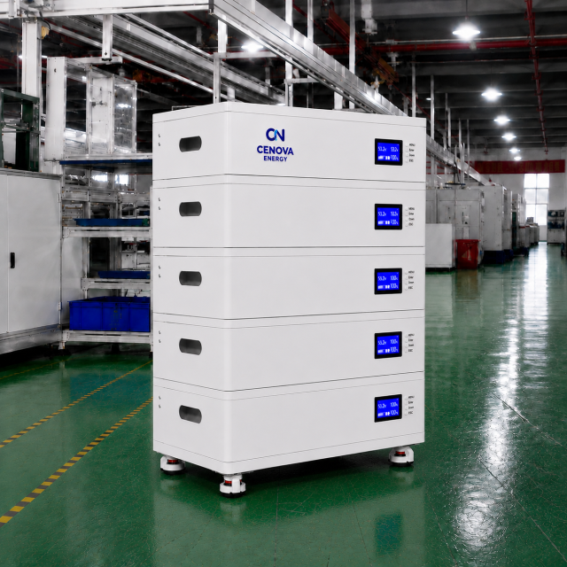 5.12kWh Stackable LiFePO4 Battery System,CENOVA ENERGY,5.12kWh Stackable LiFePO4 Battery System
