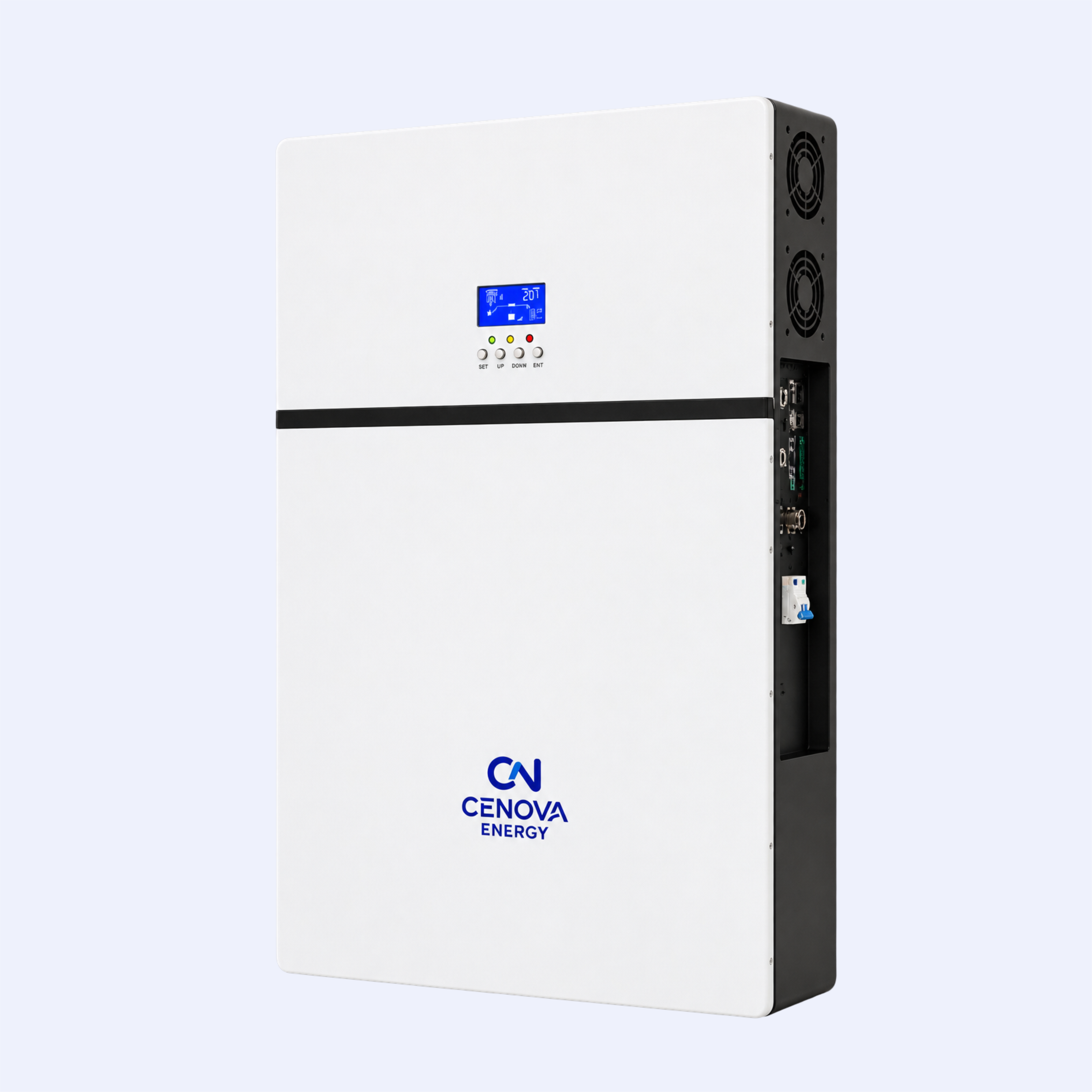 5.12kWh Wall-Mounted All-in-One Home Energy Storage System,CENOVA ENERGY,5.12kWh Wall-Mounted All-in-One Home Energy Storage System