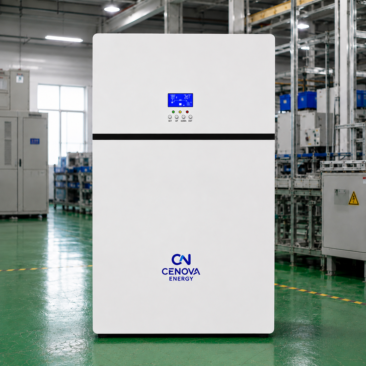 5.12kWh Wall-Mounted All-in-One Home Energy Storage System,CENOVA ENERGY,5.12kWh Wall-Mounted All-in-One Home Energy Storage System