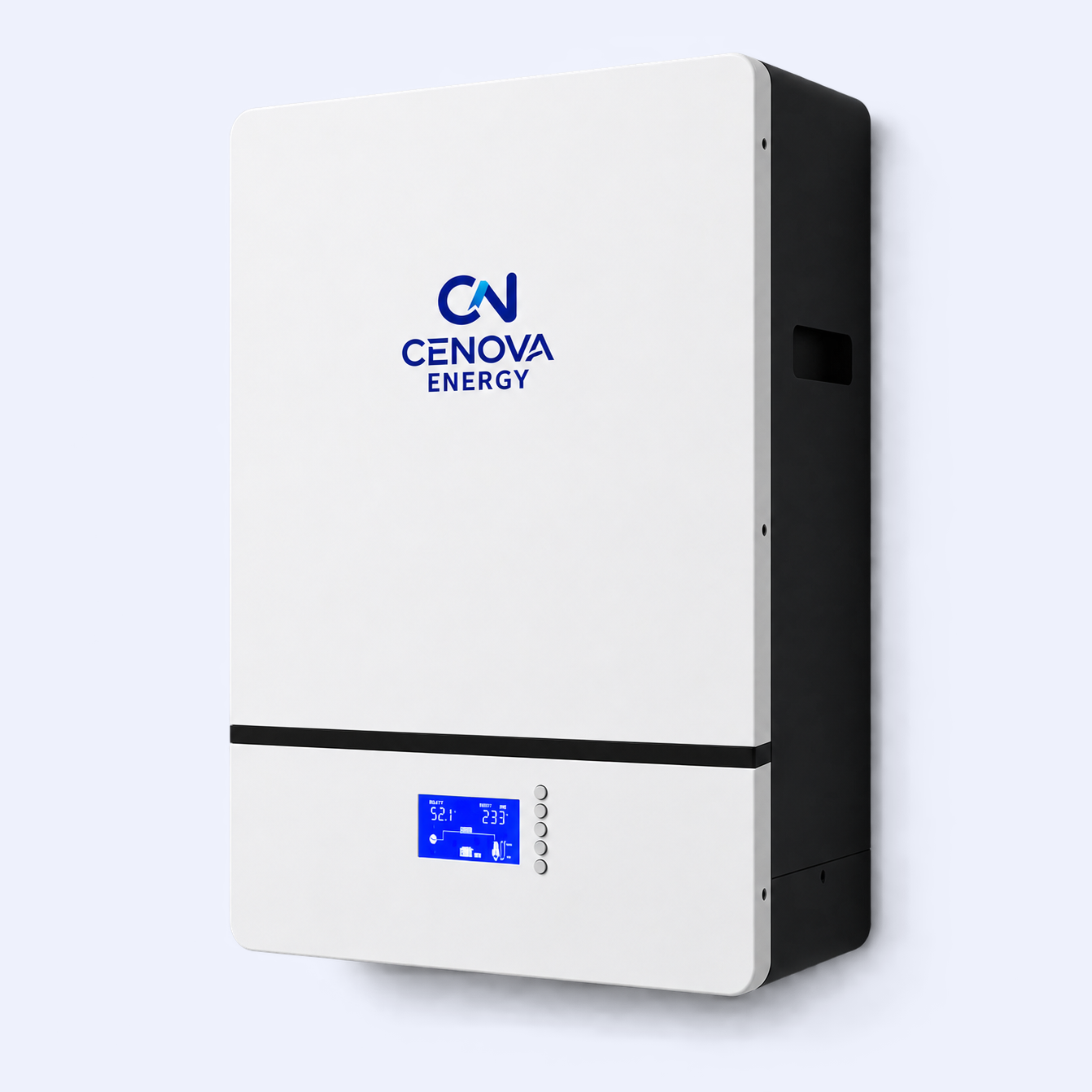 5.12kWh Wall‑Mounted LiFePO4 Battery System,CENOVA ENERGY,5.12kWh Wall‑Mounted LiFePO4 Battery System